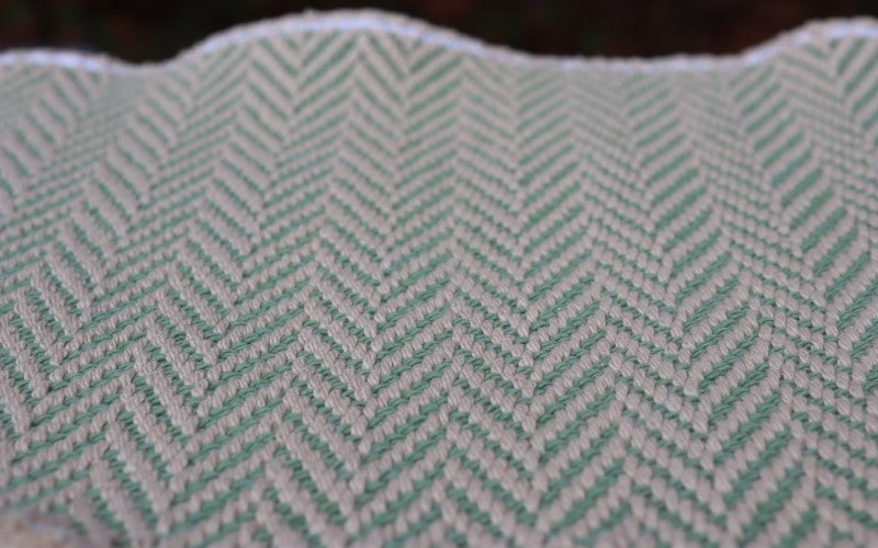 A photo of Tetyana's woven cloth