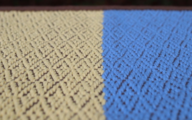 A photo of Tetyana's woven cloth